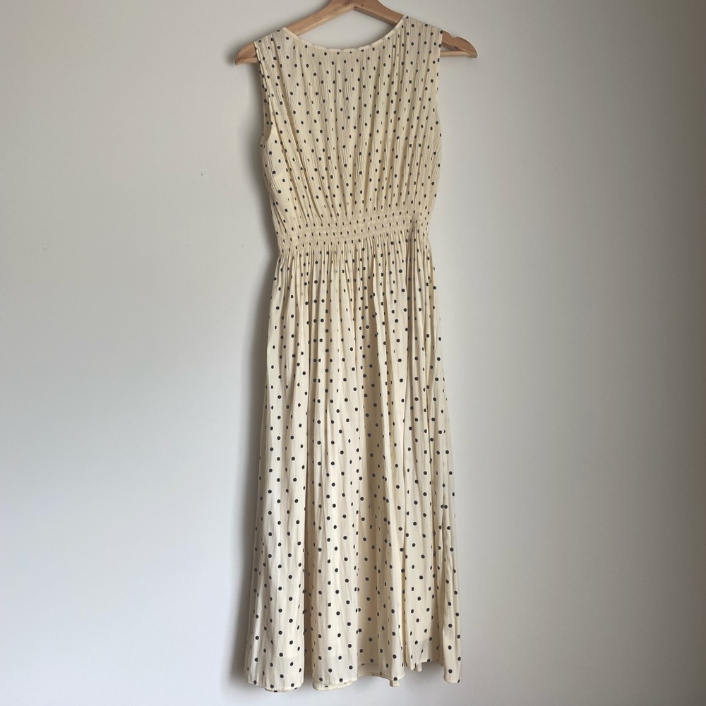 Uniqlo - polka dot summer dress come with inner slip